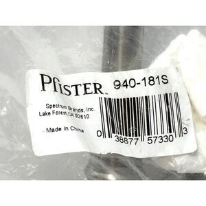 Pfister 940-181S Bathroom Sink Pop Up Drain Assembly Brushed Nickel New OEM